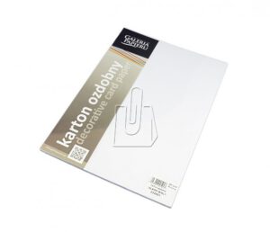 Argo Papier wizytówkowy 250g. - gładki biały