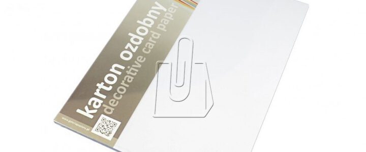 Argo Papier wizytówkowy 250g. - gładki biały