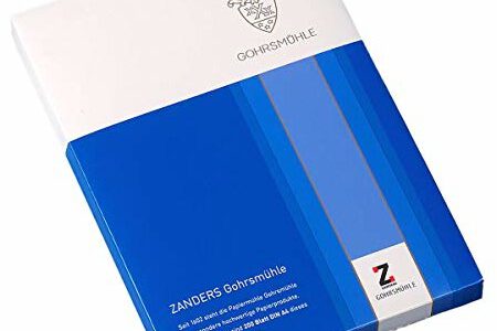 Gohrsmühle Papier listowy klasy premium ze znakiem wodnym Gohrsmühle 100 g, DIN A4, 200 arkuszy, gładki, matowy, biały  do specjalnych wymagań 43517