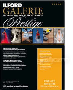 Ilford ILFORD Galerie Prestige Fine Art Smooth 10x15 200 g 2005033